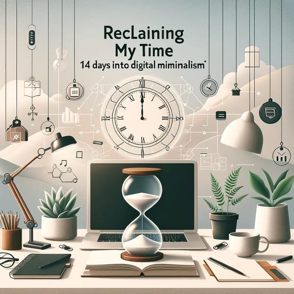 Reclaiming My Time: 14 Days into Digital Minimalism